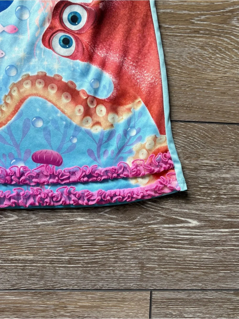 2016 Disney Finding Dory "You're Amazing" Blue Pink Nightgown - Picture 2 of 4